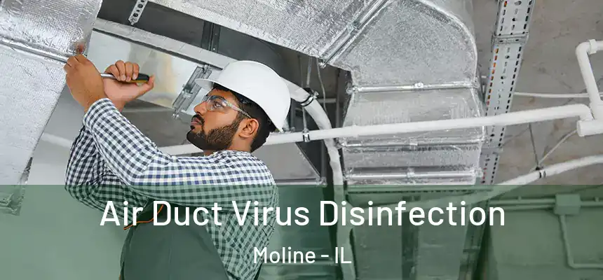  Air Duct Virus Disinfection Moline - IL